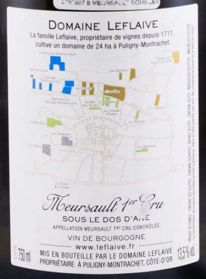 2017 Domaine Leflaive Sous le dos d'Ane Meursault branco