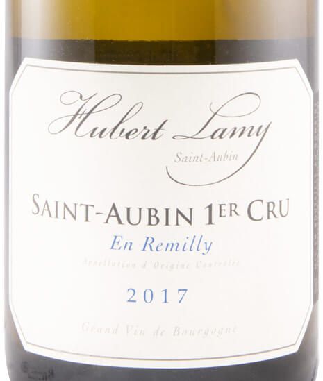 2017 Domaine Hubert Lamy En Remilly Premier Cru Saint-Aubin branco