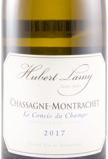 2017 Domaine Hubert Lamy Le Concis du Champs Chassagne-Montrachet branco