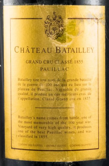 2002 Château Haut-Batailley Pauillac tinto