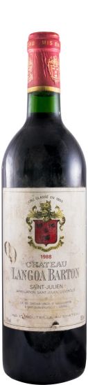 1988 Château Langoa Barton Saint-Julien tinto