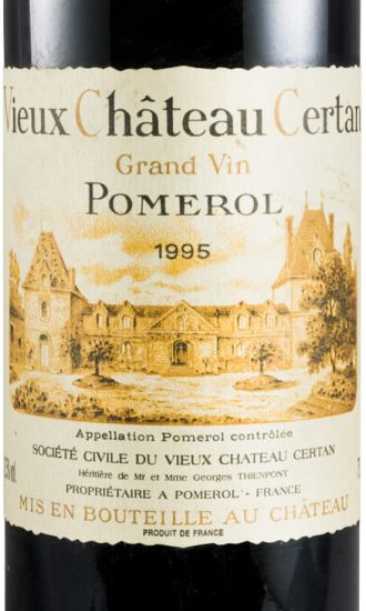 1995 Vieux Château Certan Pomerol tinto