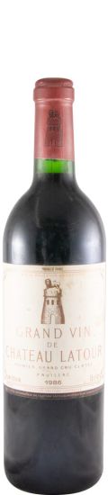 1986 Château Latour Pauillac tinto