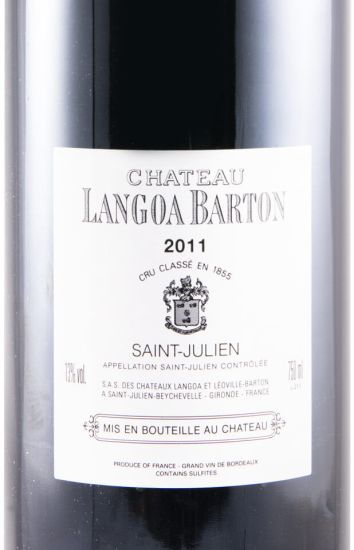 2011 Château Langoa Barton Saint-Julien tinto