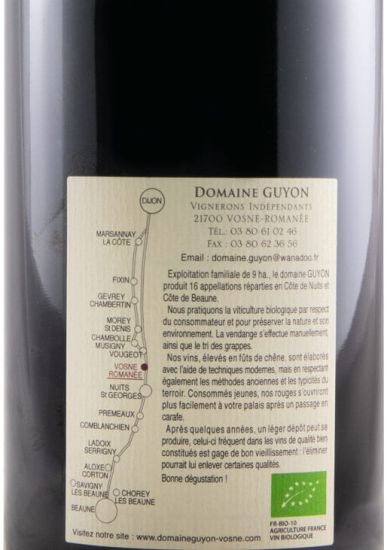 2015 Domaine Guyon En Orveaux Vosne-Romanée tinto