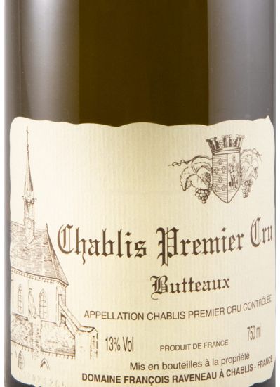 2017 Domaine François Raveneau Butteaux Premier Cru Chablis branco