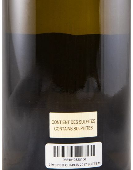 2017 Domaine François Raveneau Butteaux Premier Cru Chablis branco