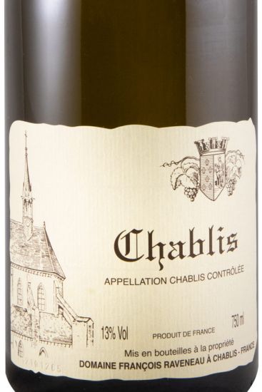 2017 Domaine François Raveneau Chablis branco