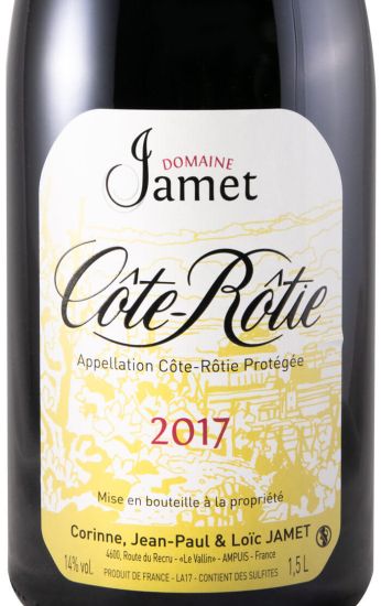 2017 Domaine Jamet Côte-Rôtie red 1.5L