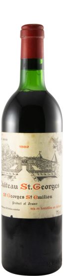 1982 Château Saint-Georges Saint-Émilion tinto