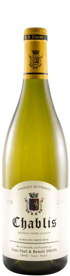 2018 Jean-Paul & Benoît Droin Chablis branco