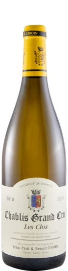 2018 Jean-Paul & Benoît Droin Les Clos Grand Cru Chablis branco