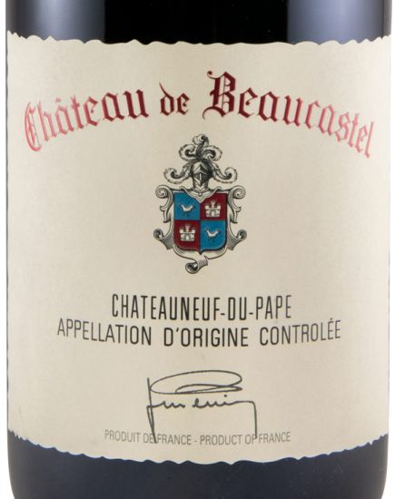 2017 Château de Beaucastel Châteauneuf-du-Pape red