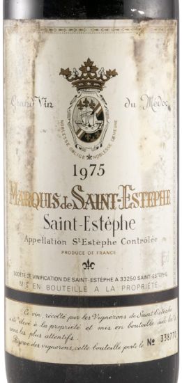 1975 Marquis de Saint-Estèphe tinto