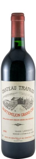 1990 Château Trapaud Andre Larribière Saint-Émilion tinto