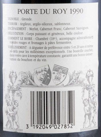 1990 Porte du Roy Saint-Émilion tinto