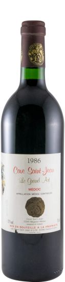 1986 Cave Saint-Jean Le Grand Art Medoc tinto