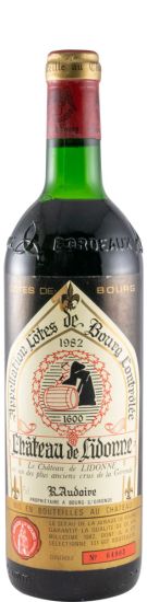 1982 Château de Lidonne R. Audoire Côtes de Bourg red