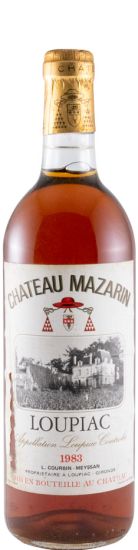 1983 Château Mazarin Loupiac branco