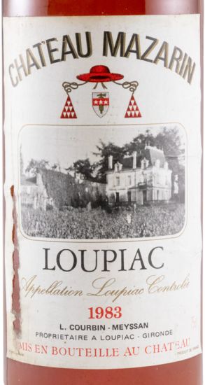 1983 Château Mazarin Loupiac branco