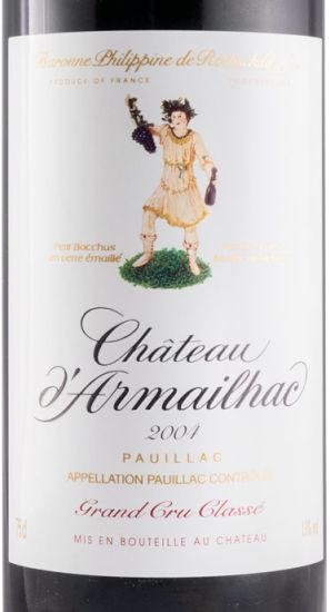 2004 Château d'Armailhac Baron Philippe de Rothschild Pauillac tinto