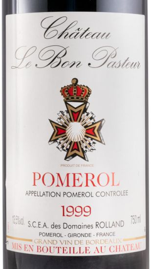 1999 Château Le Bon Pasteur Pomerol red
