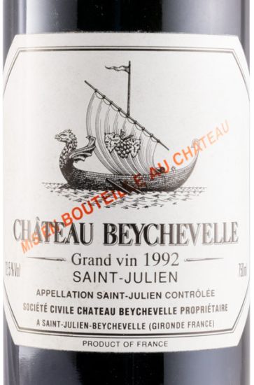 1992 Château Beychevelle Saint-Julien tinto