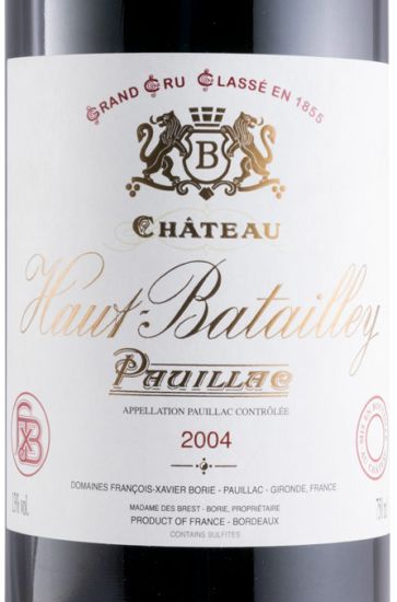 2004 Château Haut-Batailley Pauillac tinto
