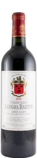 2002 Château Langoa Barton Saint-Julien red