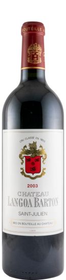 2003 Château Langoa Barton Saint-Julien tinto