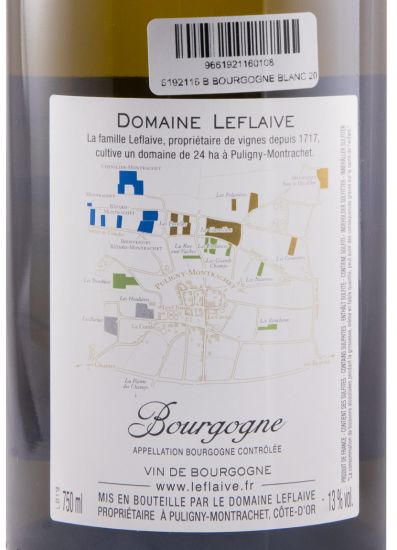 2018 Domaine Leflaive Bourgogne branco