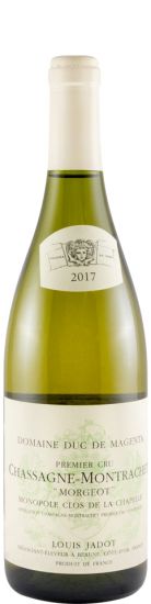 2017 Louis Jadot Domaine Duc de Magenta Morgeot Monopole Clos de la Chapelle Premier Cru Chassagne-Montrachet branco