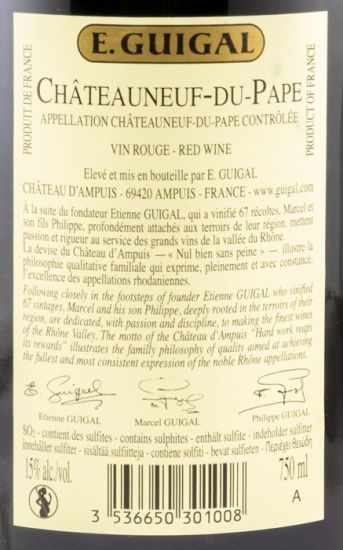 2016 E. Guigal Châteauneuf-du-Pape red