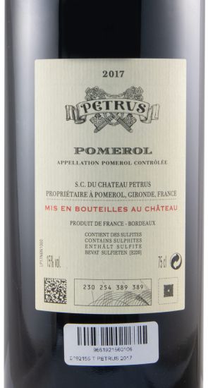 2017 Petrus red