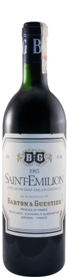 1985 Barton & Guestier Saint-Émilion red