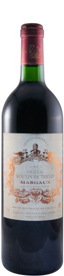 1995 Château Moulin de Tricot Margaux red