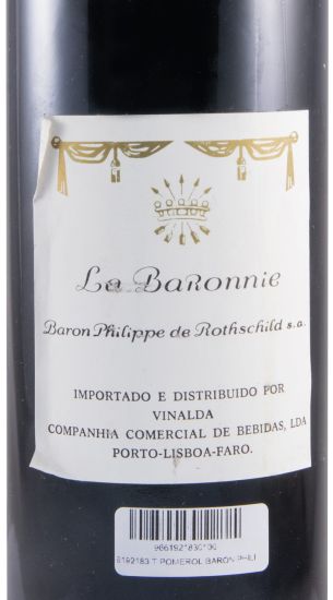1986 Baron Philippe La Baronnie Baron Philippe Rothschild Pomerol red