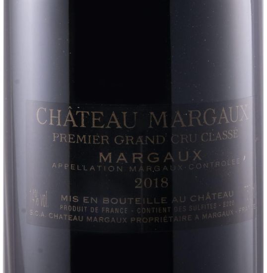 2018 Château Margaux red