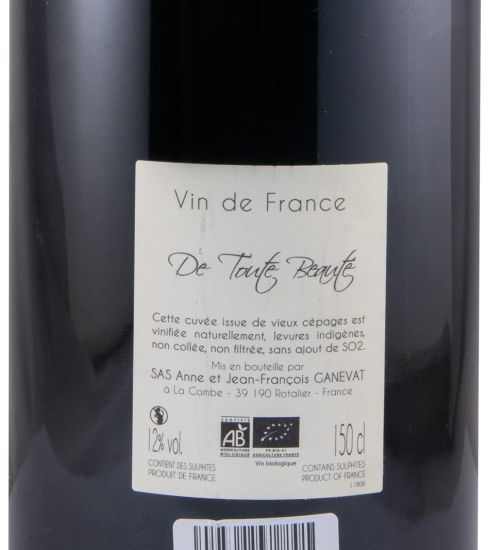 2018 Jean-François Ganevat De Tout Beauté organic red 1.5L