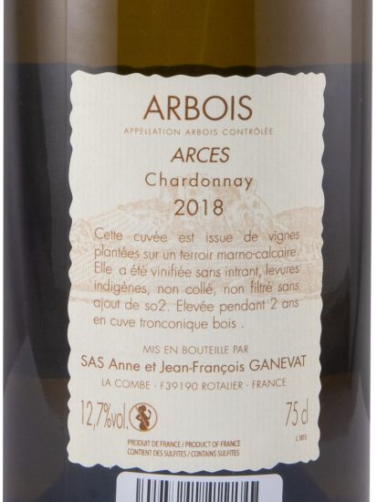 2018 Jean-François Ganevat Arces branco