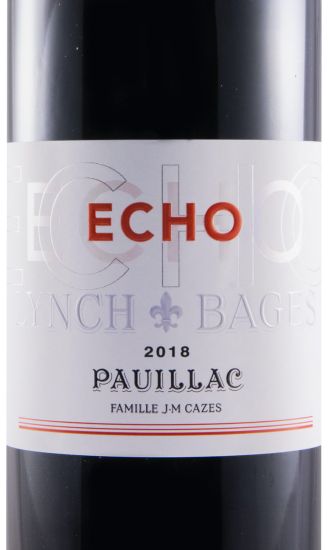 2018 Château Lynch-Bages Echo de Lynch-Bages Pauillac tinto