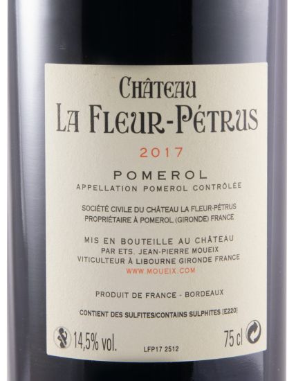 2017 Château La Fleur-Pétrus Pomerol red
