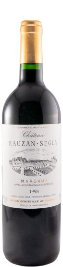 1998 Château Rauzan-Ségla Margaux red