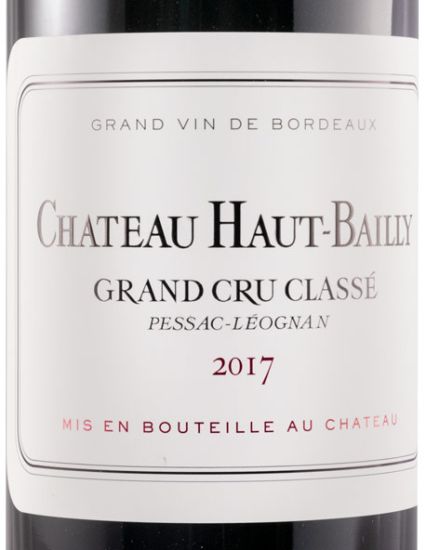 2017 Château Haut-Bailly Pessac-Léognan tinto