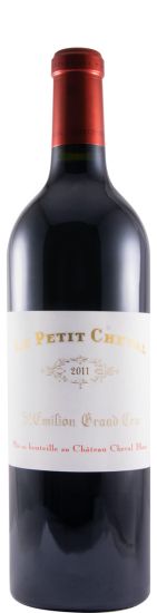 2011 Château Cheval Blanc Le Petit Cheval Saint-Émilion red