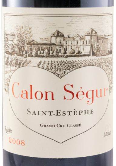 2008 Château Calon-Ségur Saint-Estèphe tinto