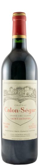 2001 Château Calon-Ségur Saint-Estèphe red