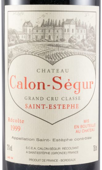 1999 Château Calon-Ségur Saint-Estèphe tinto