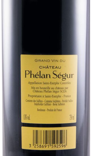 2017 Château Phélan Ségur Saint-Estèphe red