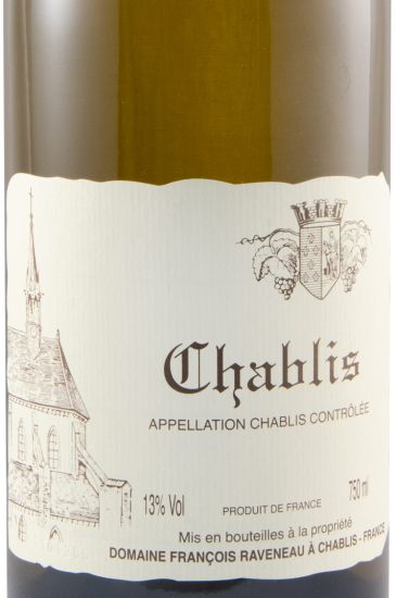 2018 Domaine François Raveneau Chablis branco